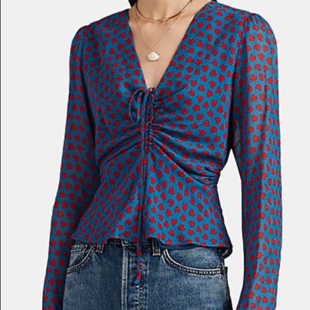 FiveSeventyFive Heart Blouse